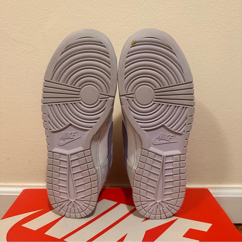 Nike W Dunk Low OG Purple Pulse Womens 8 / Mens 6.5 White Violet DM9467-500 - Picture 9 of 13